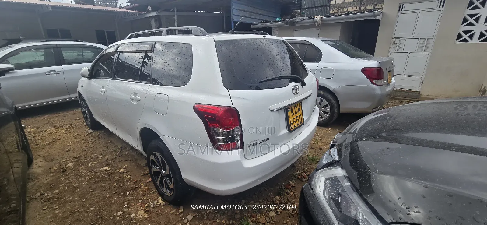 Toyota Corolla Fielder 2012 White