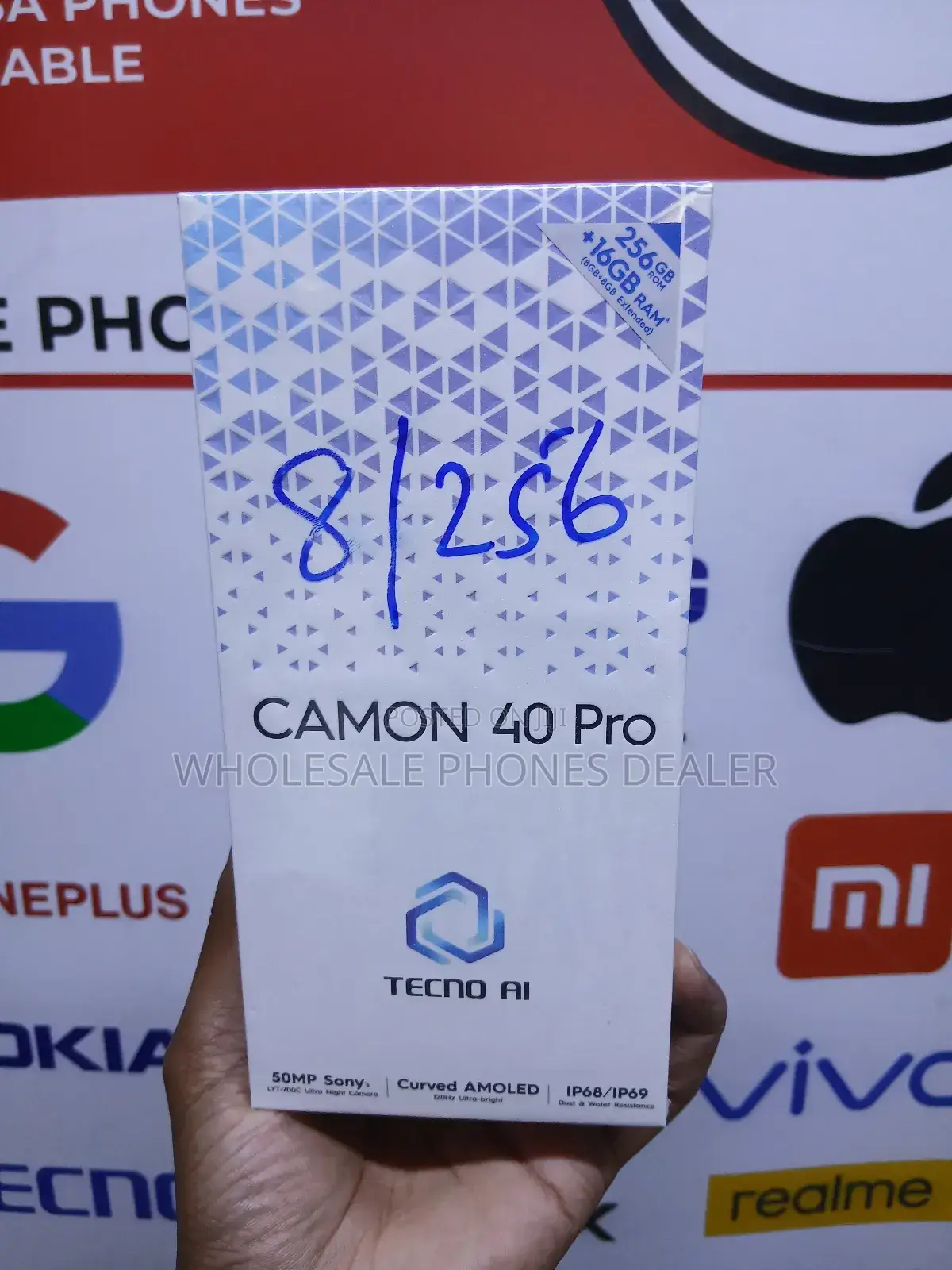 New Tecno Camon 40 Pro 4G 256 GB Black