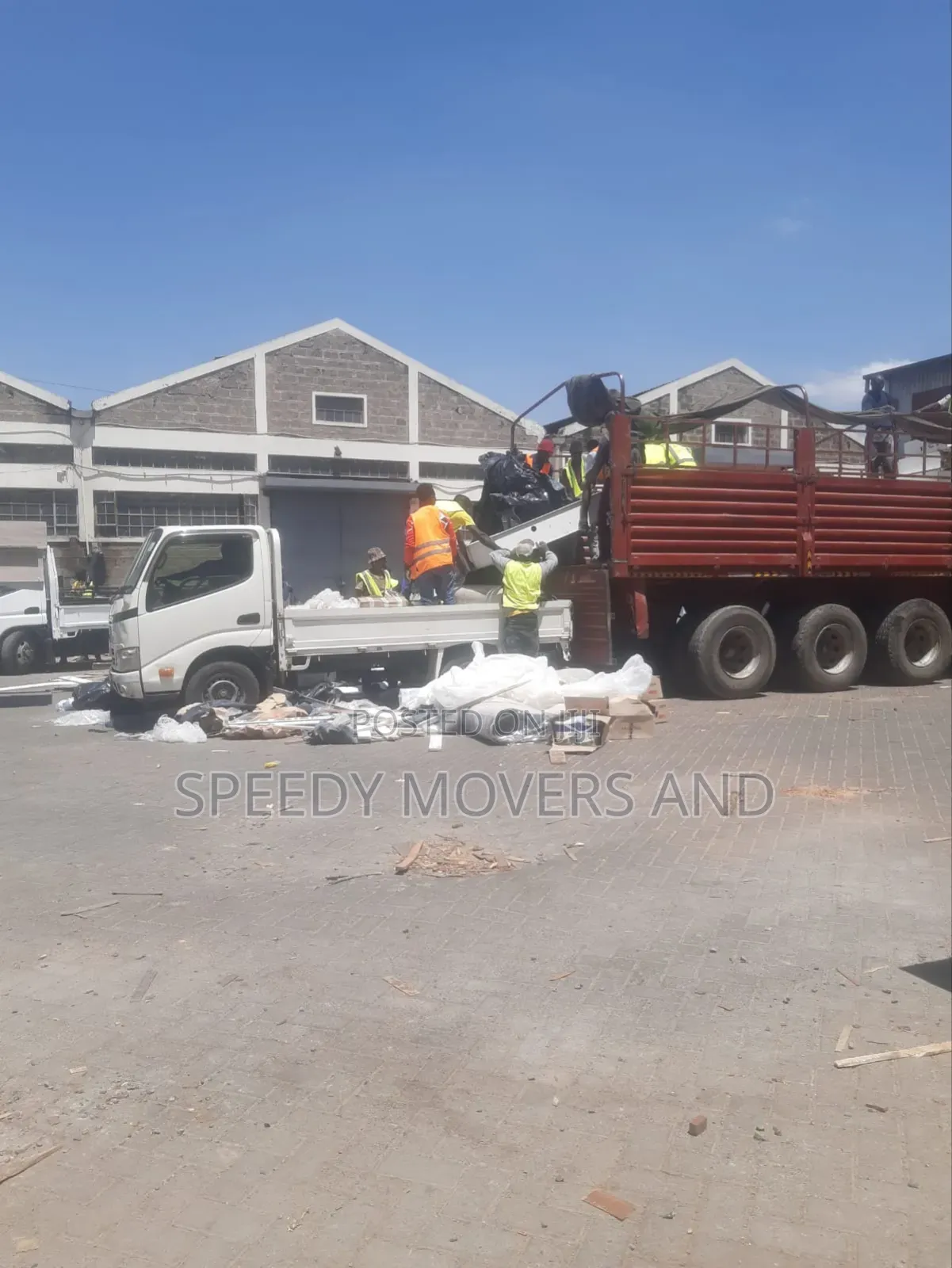 Transit Trailers for Cargo Delivery Are Ready Within Kikuyu Estates