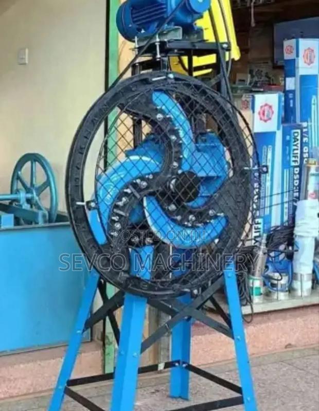 Heavy Duty 3 Blade Chaff Cutter With Motor/Engine - main view