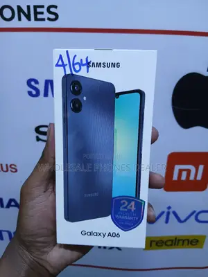 New Samsung Galaxy A06 64 GB Black