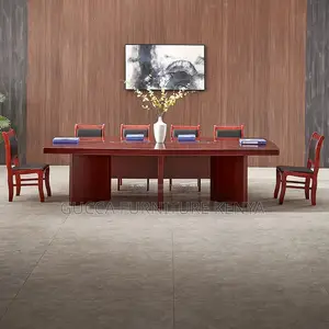 3-meters Mahogany Office Boardroom Table