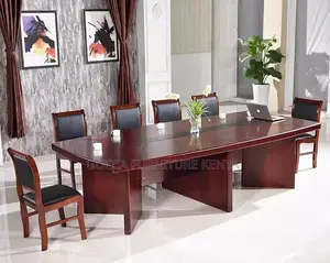 3-meters Mahogany Office Boardroom Table
