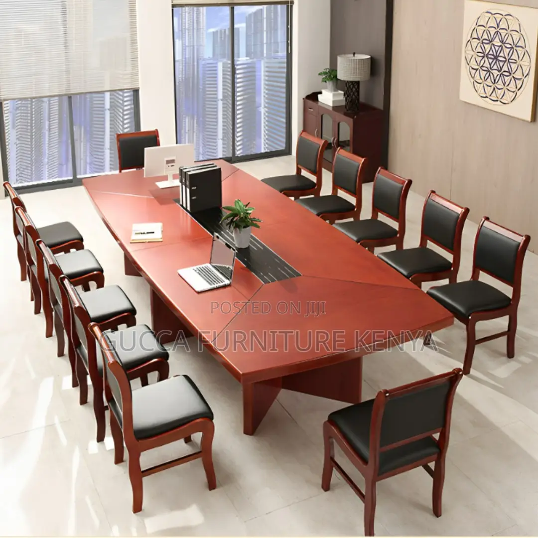 3-meters Mahogany Office Boardroom Table
