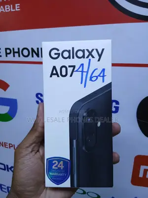 New Samsung Galaxy A07 4G 64 GB Black