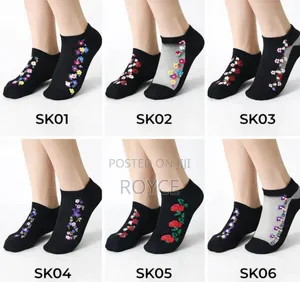 Fishnet Women Fashion Lace Socks- 2 Pairs