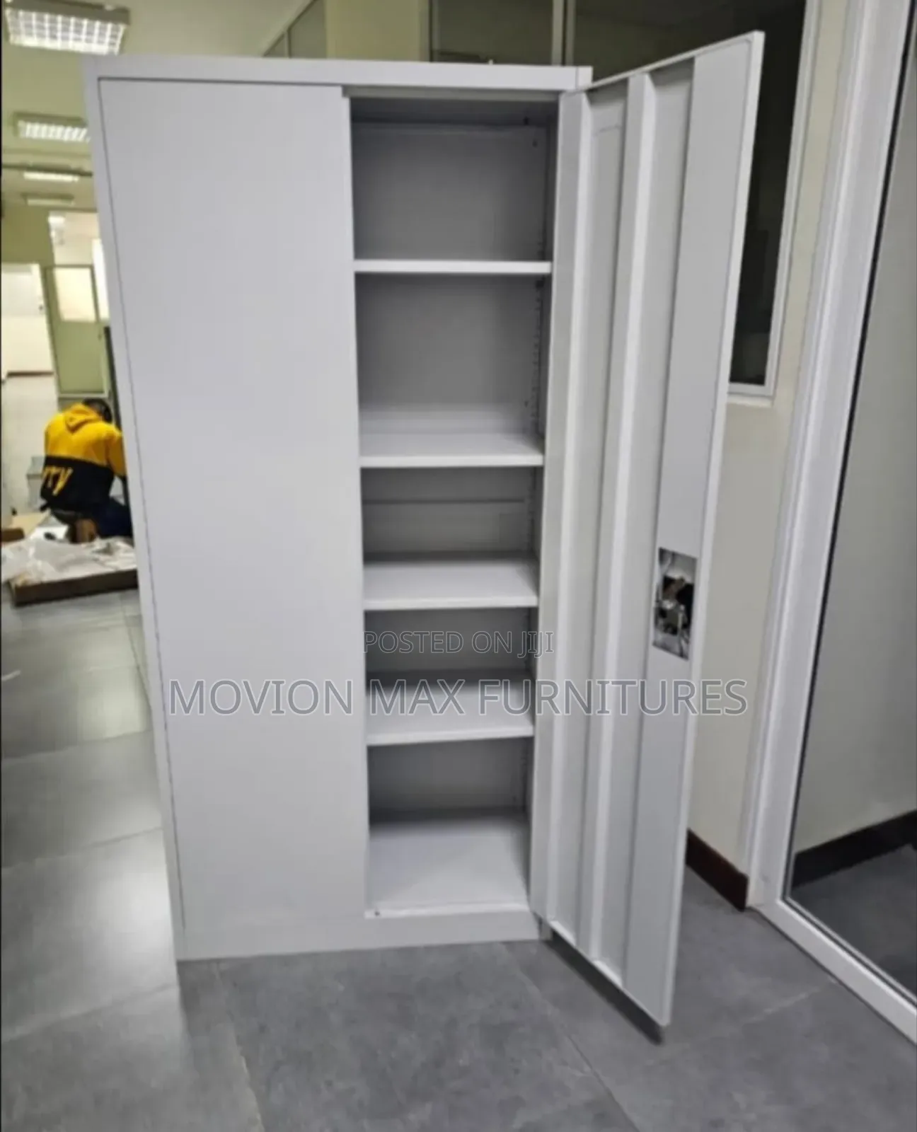 Metallic Office Cabinet