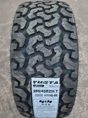 285 /45 R22 Yusta Tyres All-Terrain 8pr 4x4por