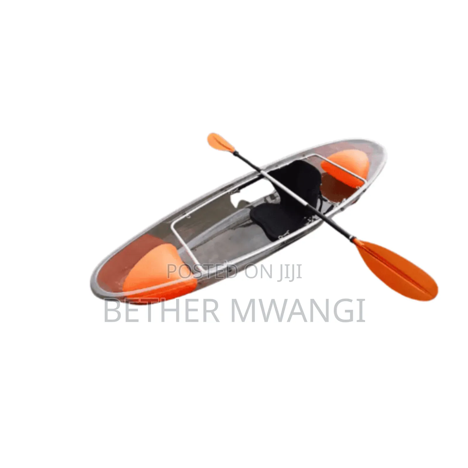 Single Person Clear Kayak With Accessories In Kenya