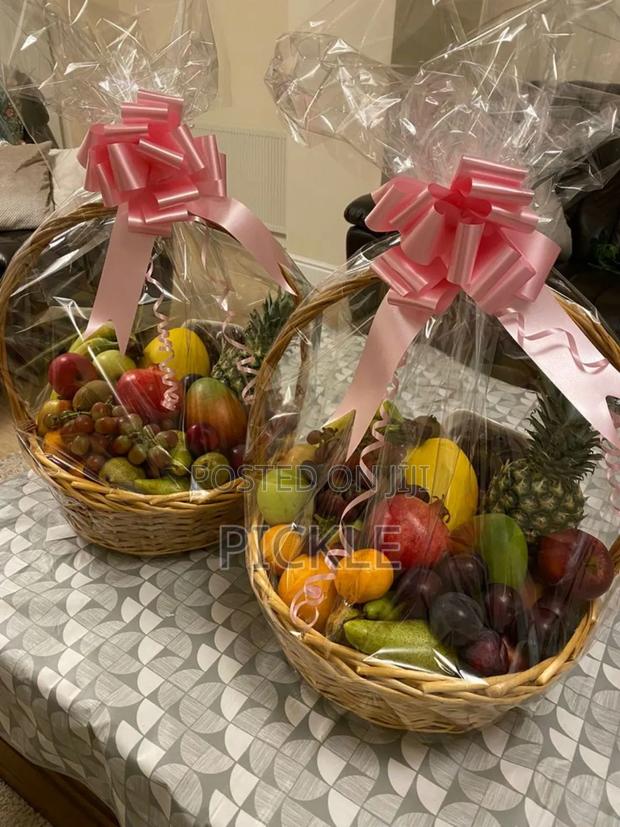 Fruit Gift Basket, Valentines Gift Basket, - thumbnail 3