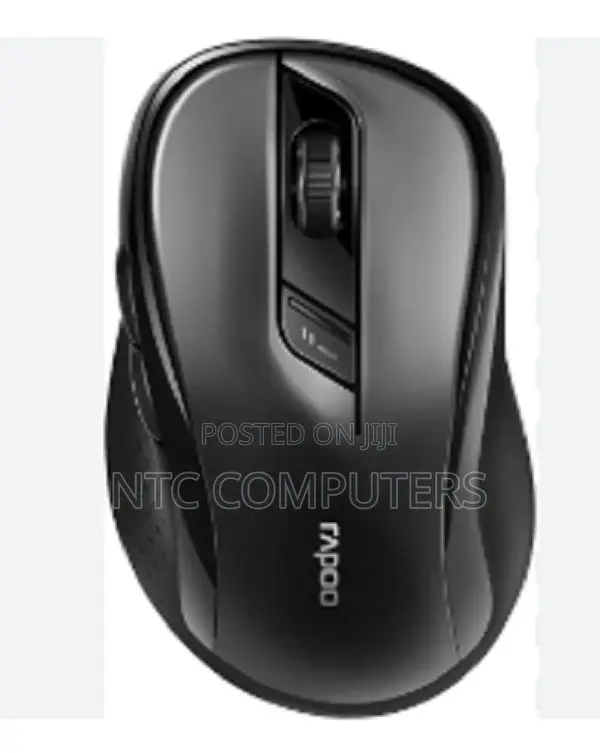Rapoo M500 Silent Multi-mode Wireless Optical Mouse - Black