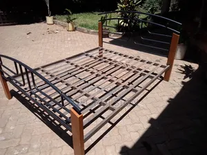 5 by 6 Metallic Bed