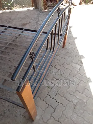 5 by 6 Metallic Bed