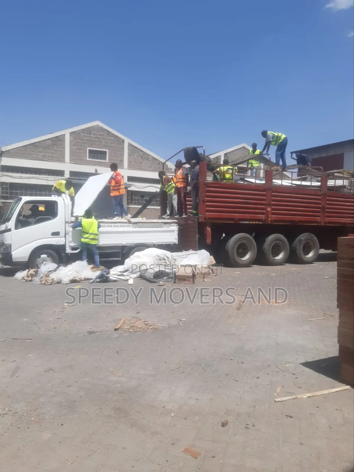 Logistics Trailers for Cargo Delivery Are Ready Within Thika Estates