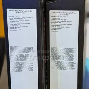 New Laptop HP OmniBook X Flip 14" 16GB Intel Core Ultra 7 SSD 1T