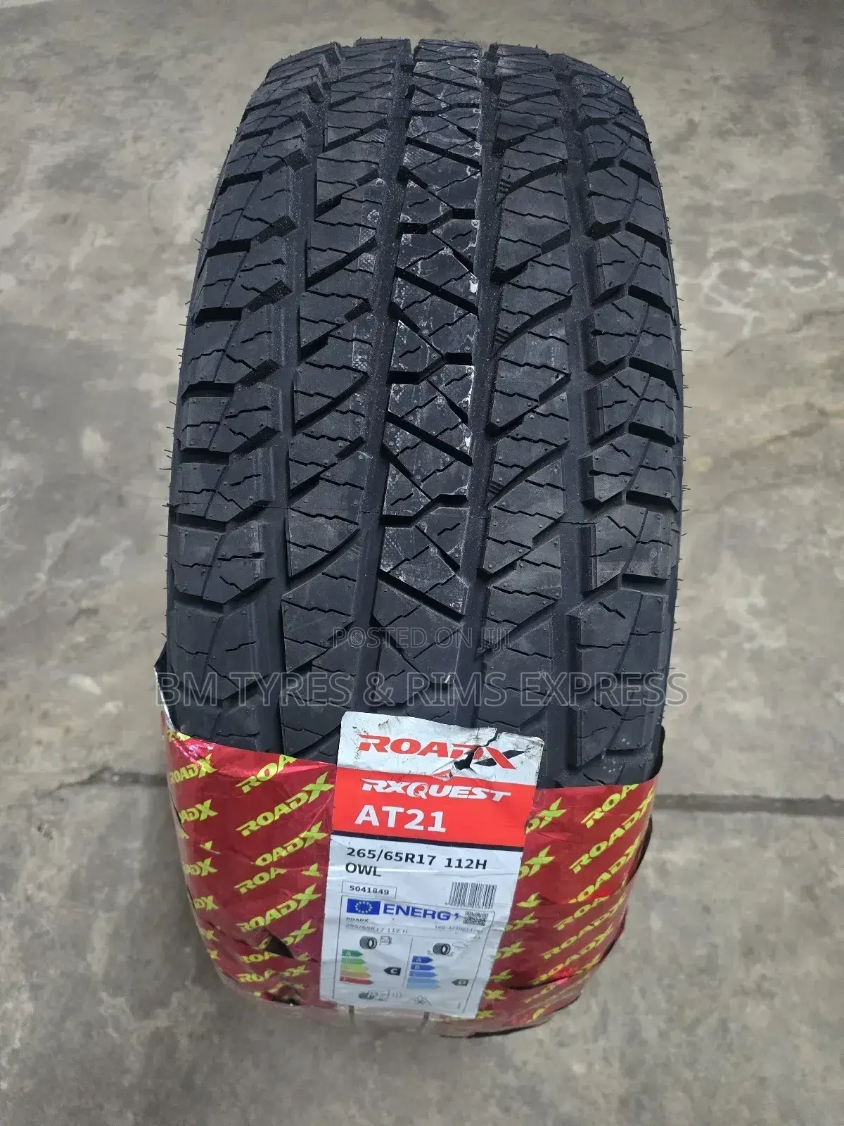 265 /65 R17 Roadx Tyres (New Technology)