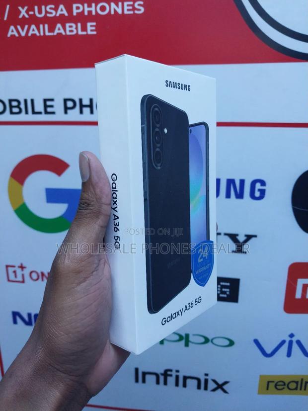 New Samsung Galaxy A36 256 GB Black - thumbnail 2