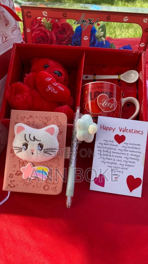 Valentines Ladies Gift Set Cute Notebook - thumbnail 2