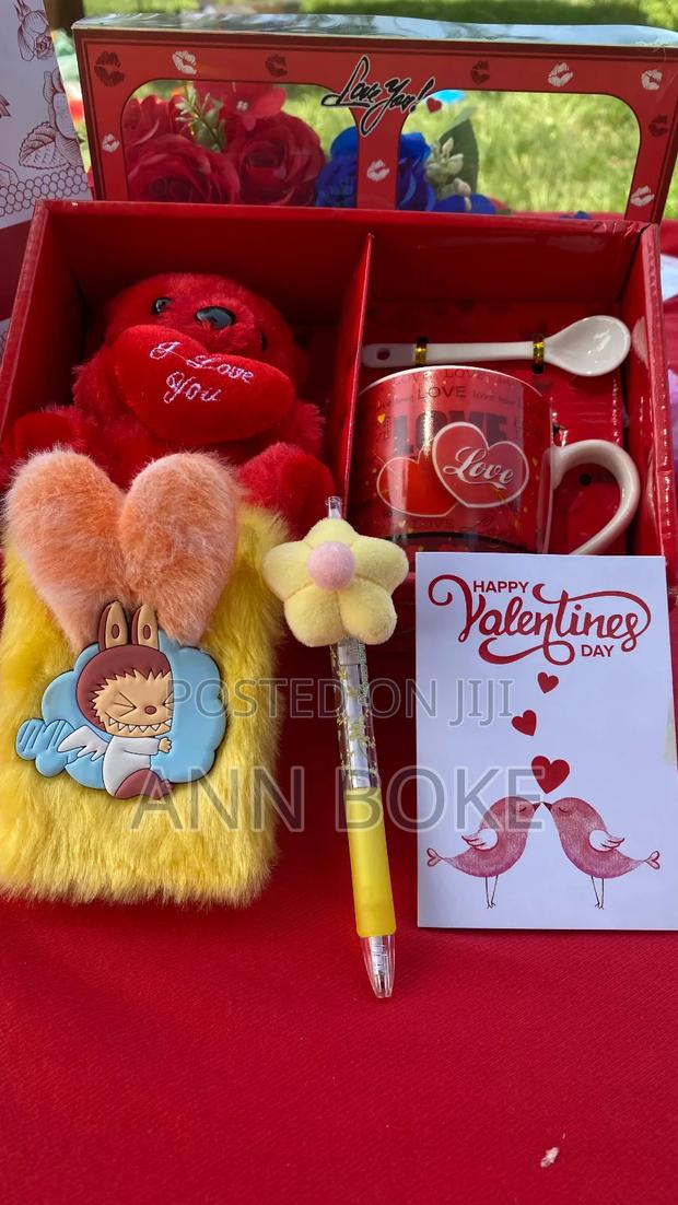 Valentines Ladies Gift Set Cute Notebook - thumbnail 3
