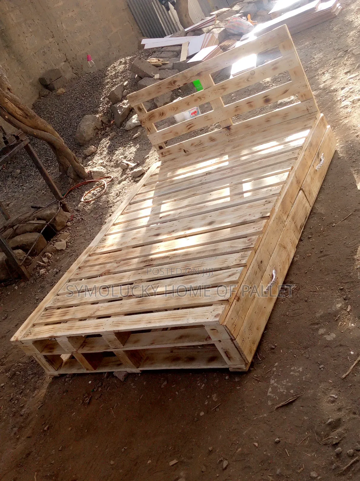 Pallet Bed . Blazed Detachable 5*6 Bed