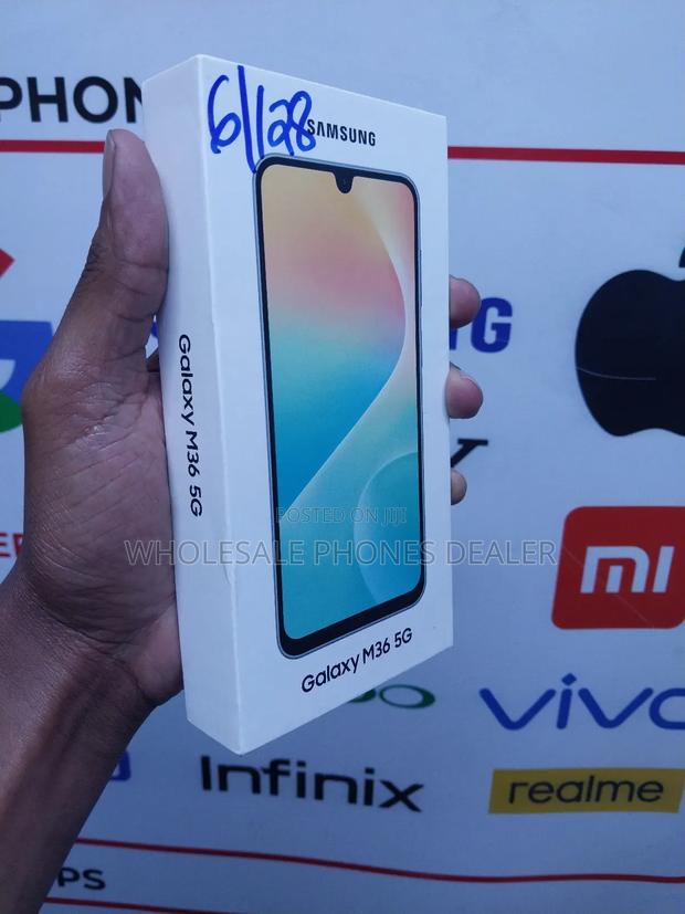 New Samsung Galaxy M36 5G 128 GB Black - thumbnail 2