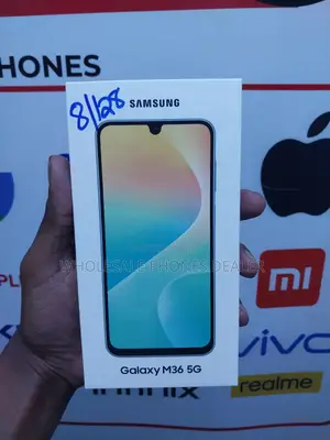 New Samsung Galaxy M36 5G 128 GB Black