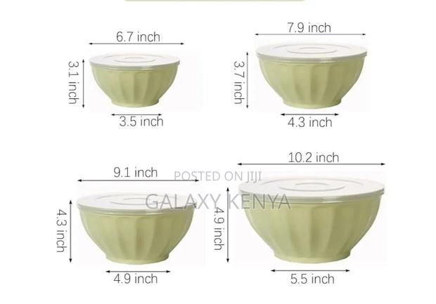 4 in 1 Salad /Storage Bowls Set - thumbnail 5