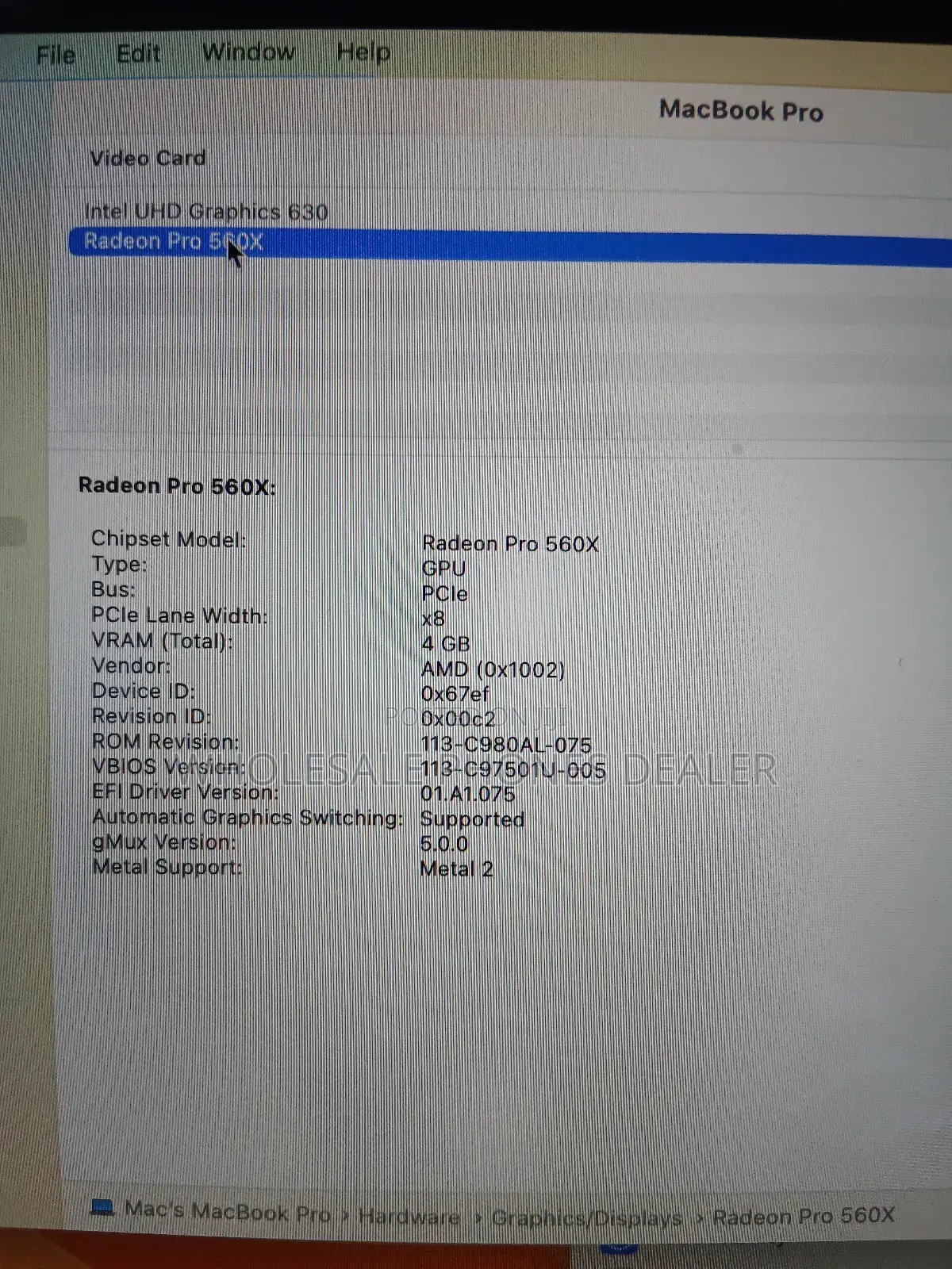 Laptop Apple MacBook Pro 2018 32GB Intel Core i9 SSD 1T
