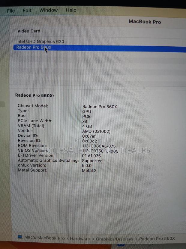 Laptop Apple MacBook Pro 2018 32GB Intel Core i9 SSD 1T - thumbnail 3