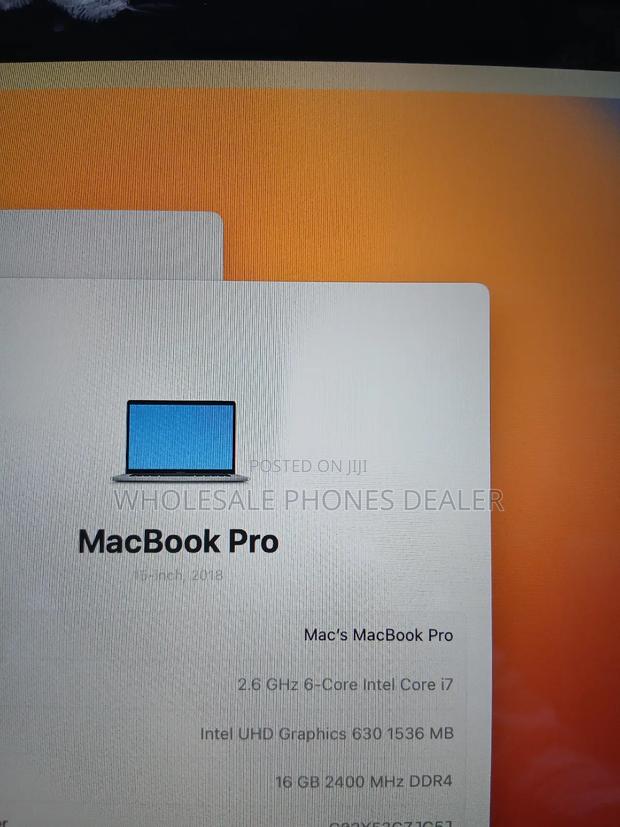 Laptop Apple MacBook 2018 32GB Intel Core i9 SSD 512GB - thumbnail 2