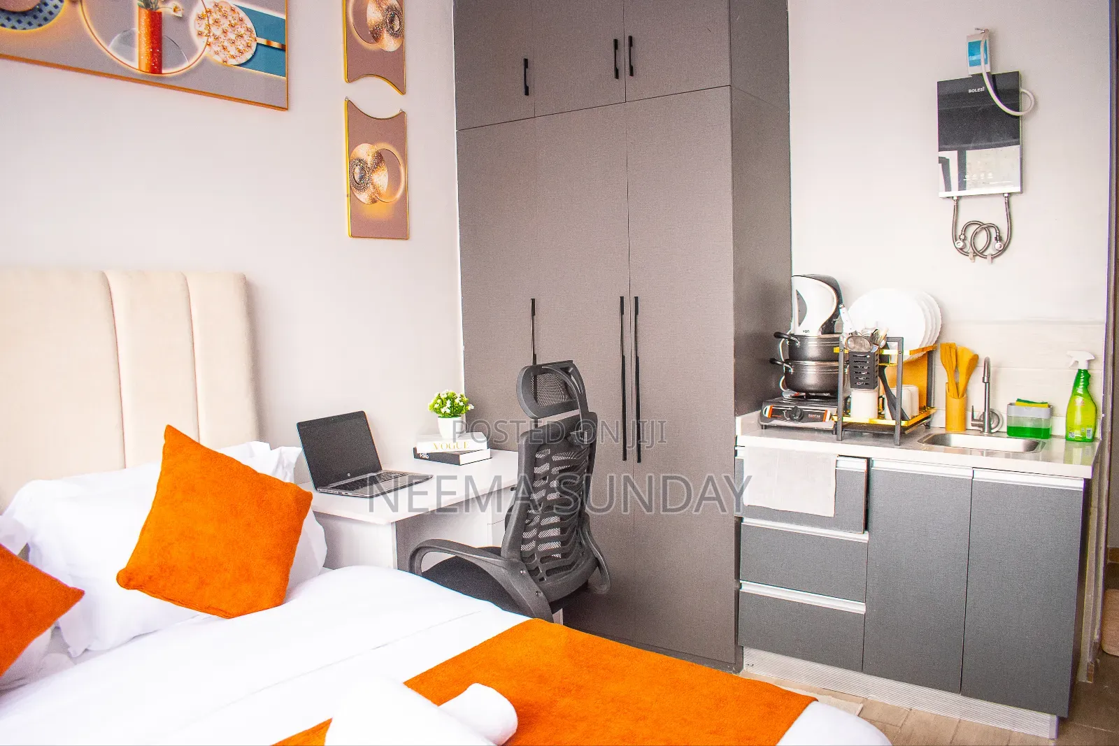 Cozy Luxurious Studio W/Pool Gym Available in Syokimau Near Jkia|Sgr
