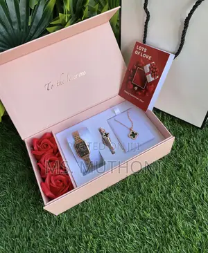 Bracelet/ Floral Ladies Gift Set (Birthday/ Mothers Day Etc