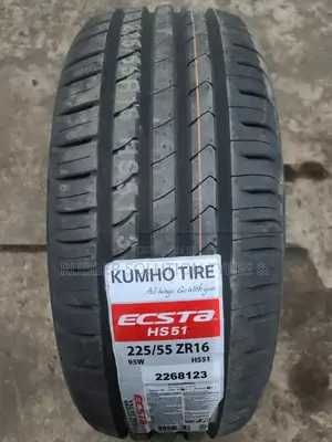 225 /55 R16 Kumho Tyres Made in Korea