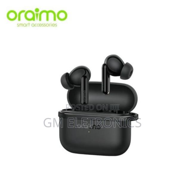Oraimo Spacebuds Lite True Wireless Earbuds Sound360 Anti-Lost - Black - main view