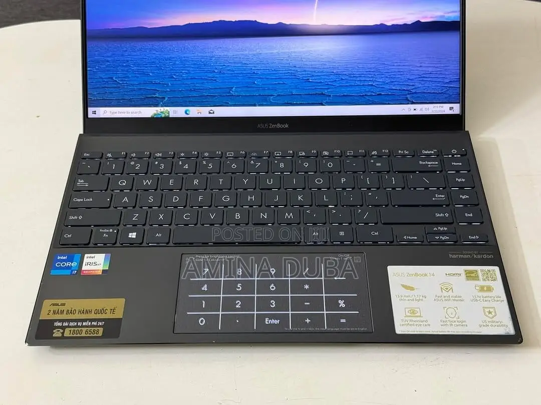 Laptop Asus 16GB Intel Core i7 SSD 512GB