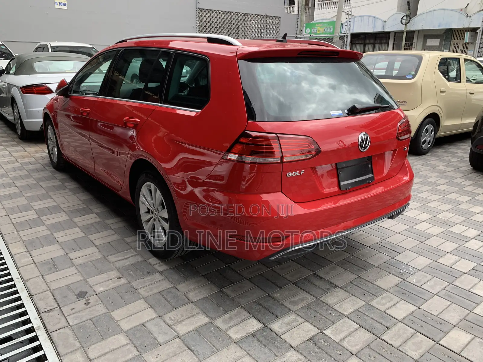 Volkswagen Golf Variant 2018 Red