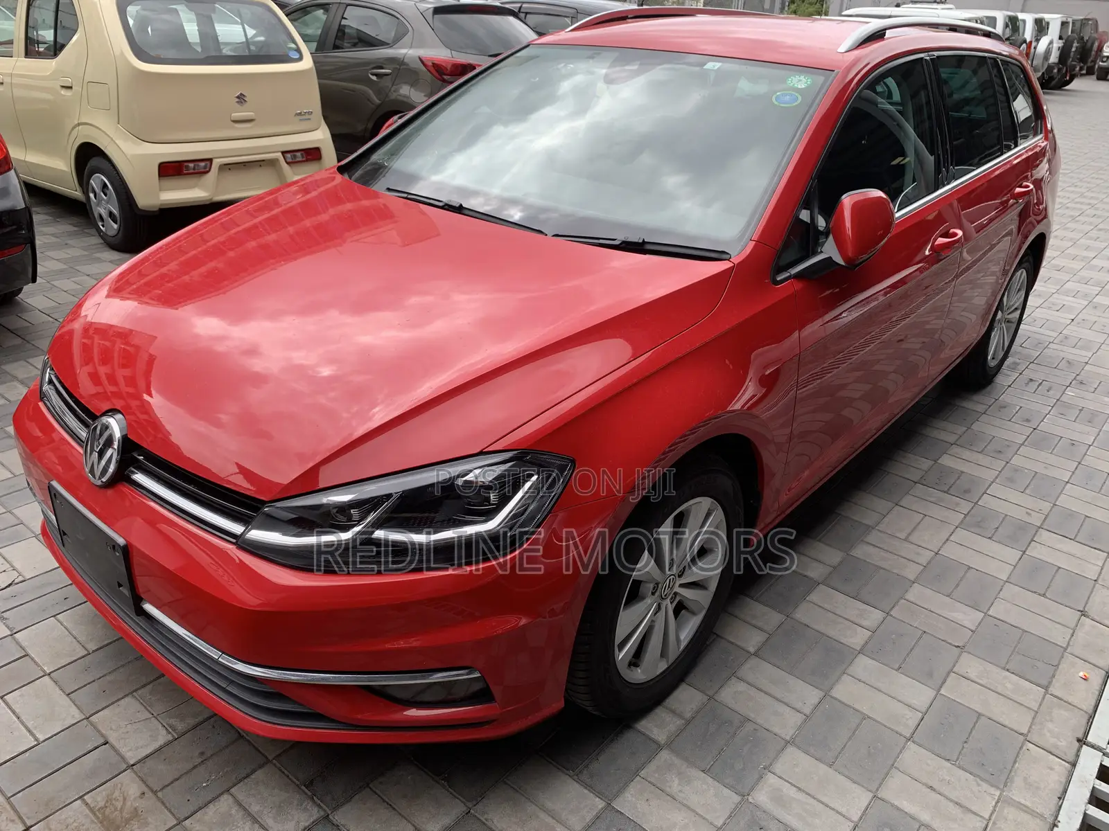 Volkswagen Golf Variant 2018 Red