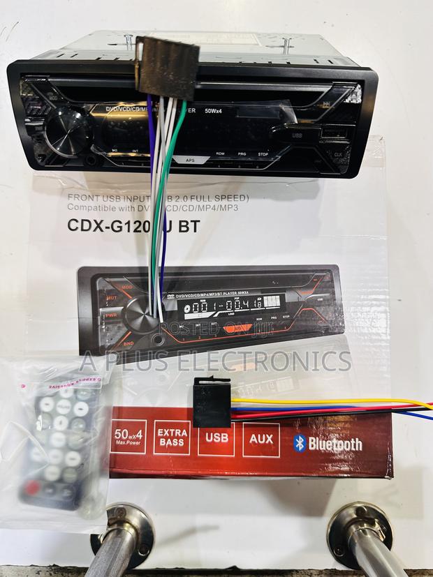 DVD/Bt/Usb Car Radios 1200u – Car Audio With Bluetooth - main view