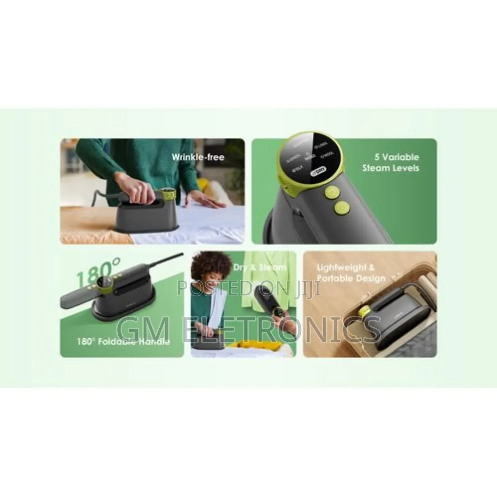 Original Smartiron 1740w Portable Electric Iron- Oei-801a.