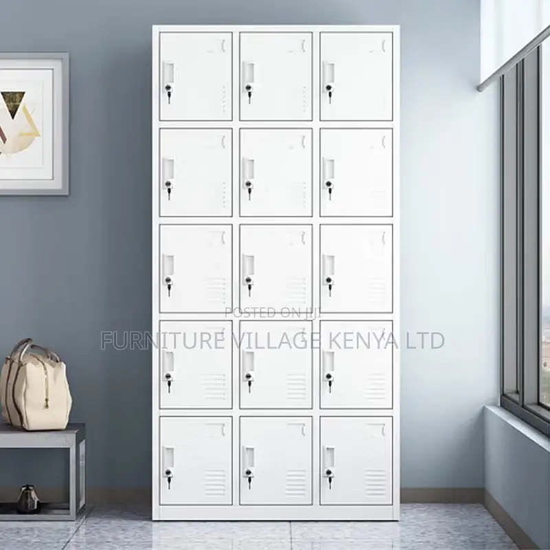Office Cabinet; 15 Locker Staff/Student Office Cabinet