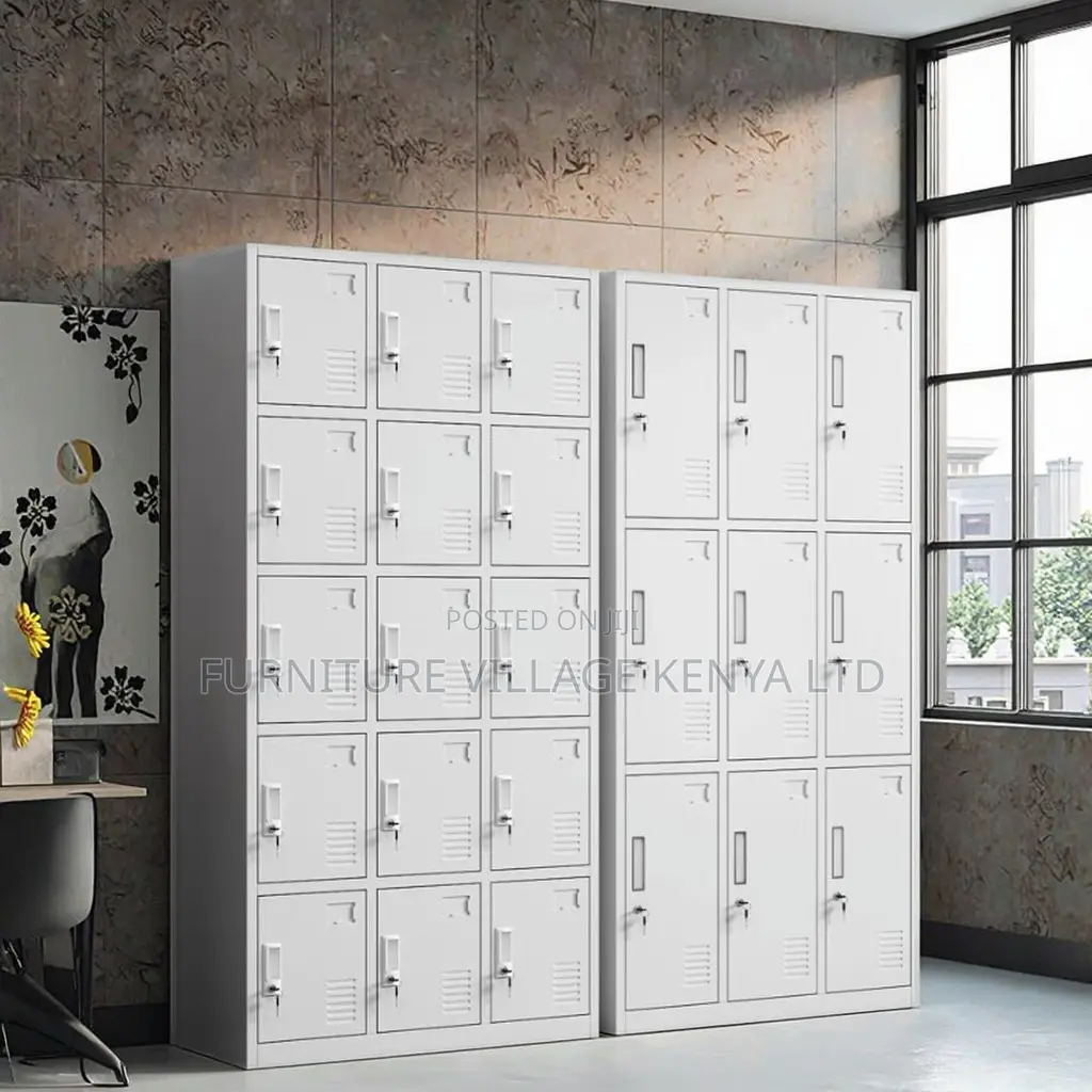 Office Cabinet; 15 Locker Staff/Student Office Cabinet