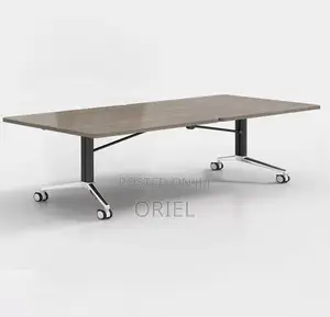 Boarroom Tables; Heavy-Duty 2400mm Fold-Away Boardroom Conference Desk