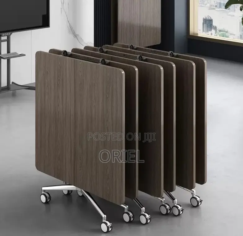Boarroom Tables; Heavy-Duty 2400mm Fold-Away Boardroom Conference Desk