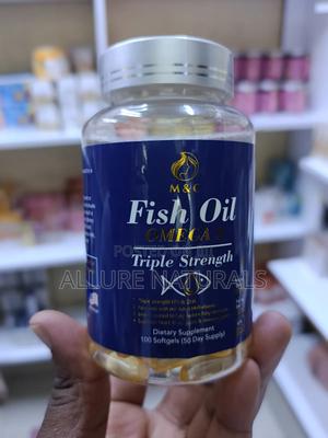 Fish Oil Omega 3 Triple Strength 50 Days Supply For Heart Brain Joints
