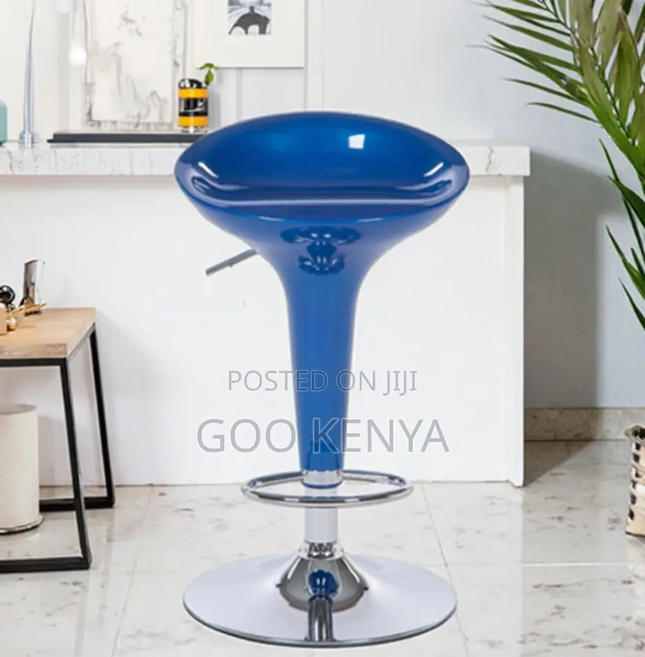 Home Bar Stool; Plastic Adjustable Bar Stool