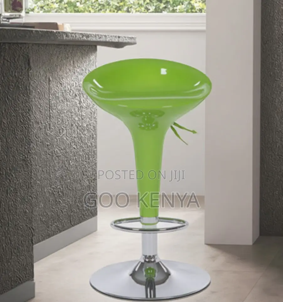 Home Bar Stool; Plastic Adjustable Bar Stool