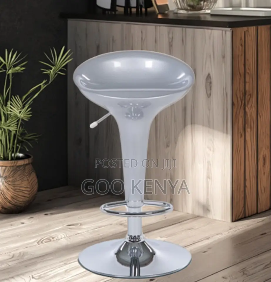 Home Bar Stool; Plastic Adjustable Bar Stool
