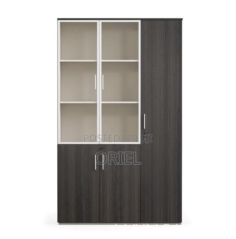 Office Cabinets; Elegant Wooden Executive Office Filing Cupboard