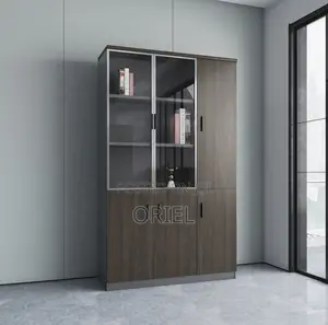 Office Cabinets; Elegant Wooden Executive Office Filing Cupboard