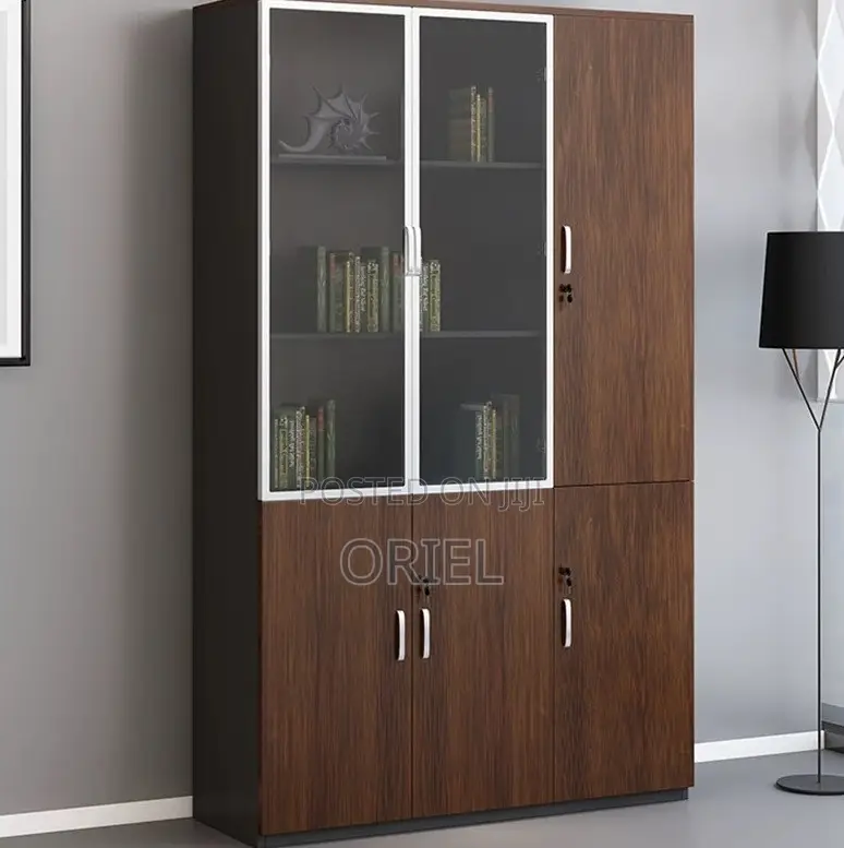 Office Cabinets; Elegant Wooden Executive Office Filing Cupboard